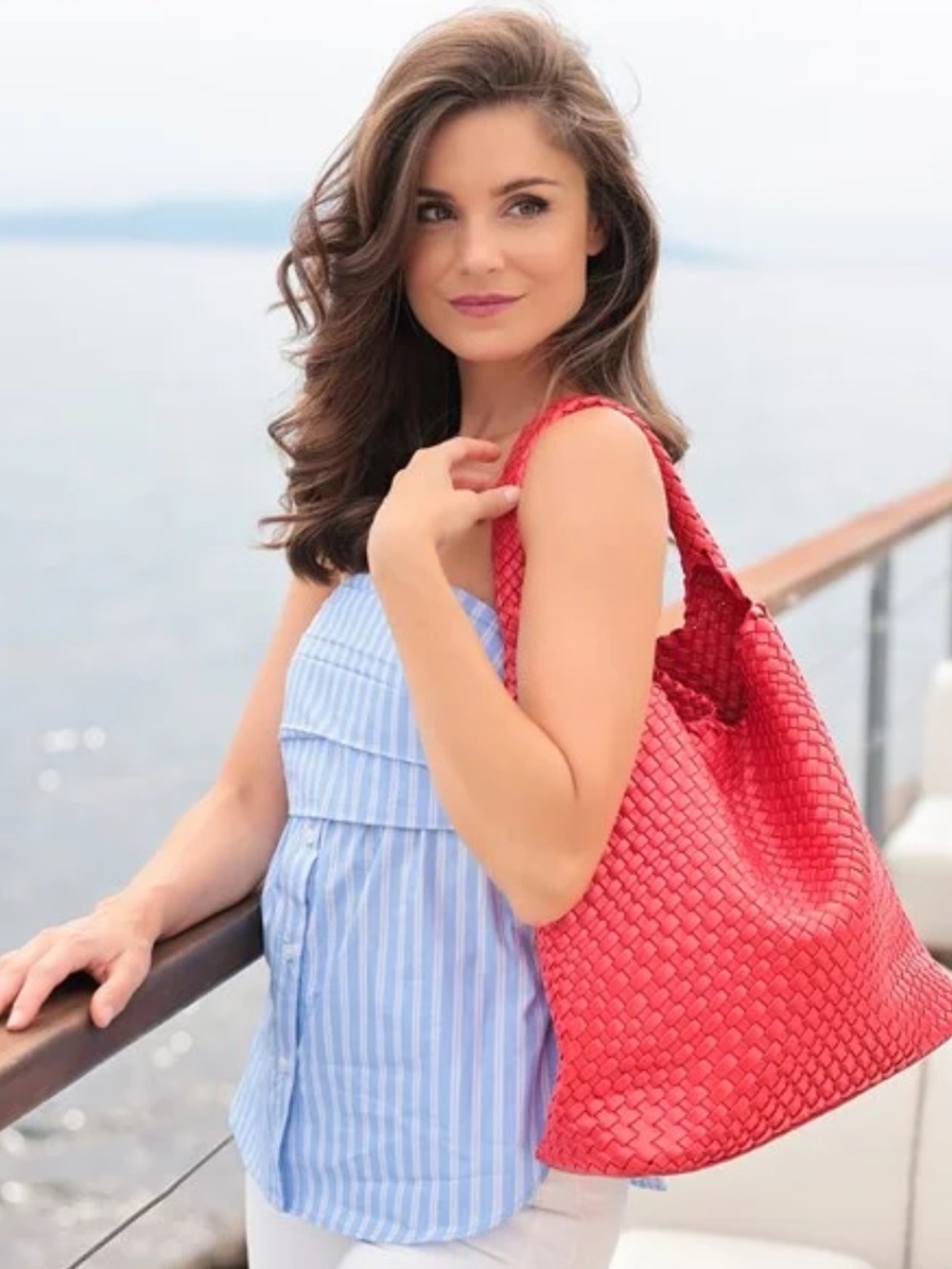 2 VEGAN LEATHER TOTE